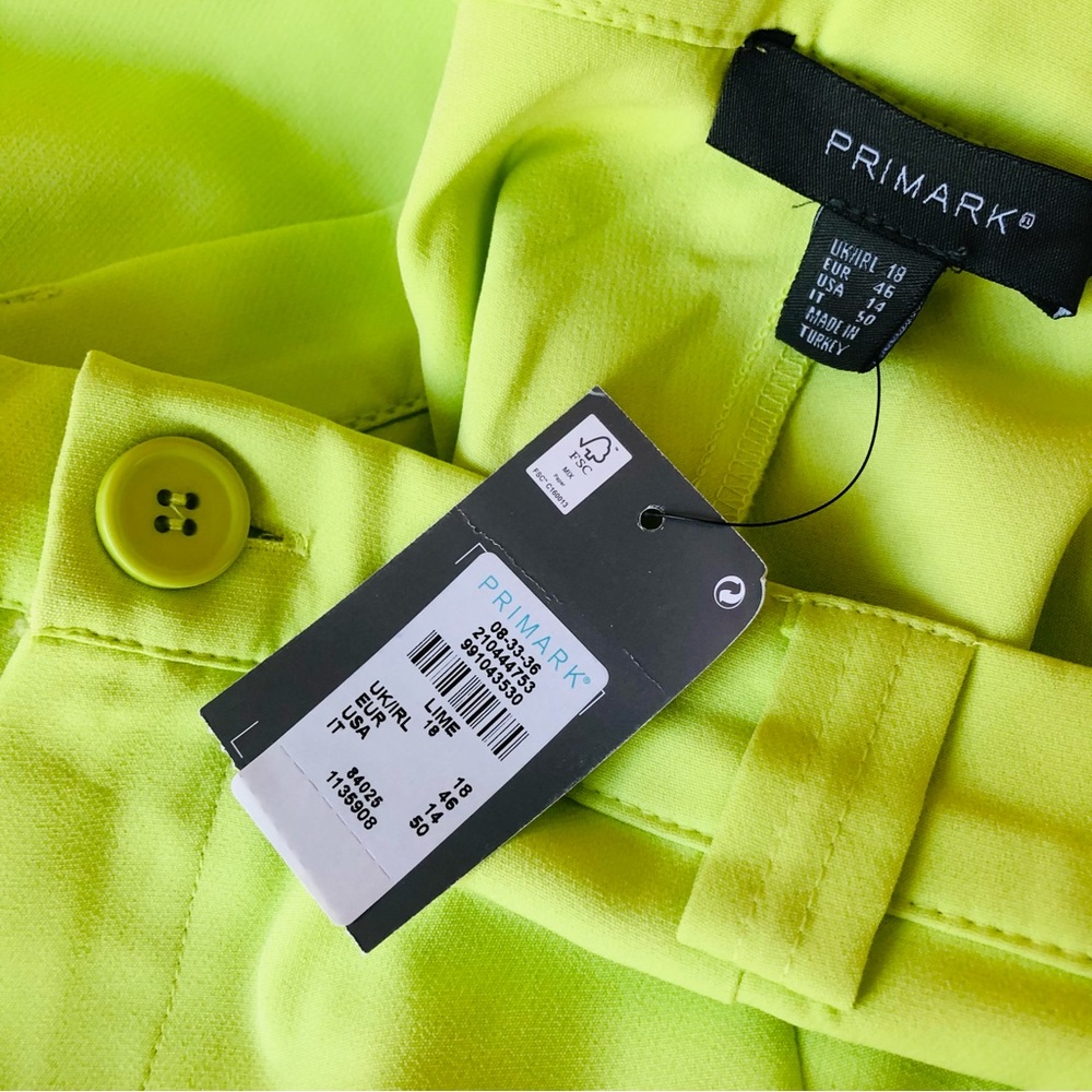 Neon Green cargo pants